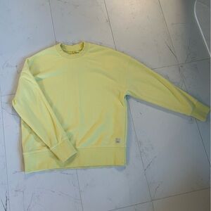 Vuori Lemon Yellow Sweatshirt